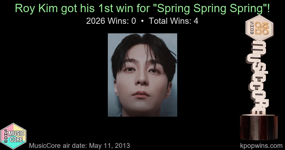 Roy Kim - Spring Spring Spring